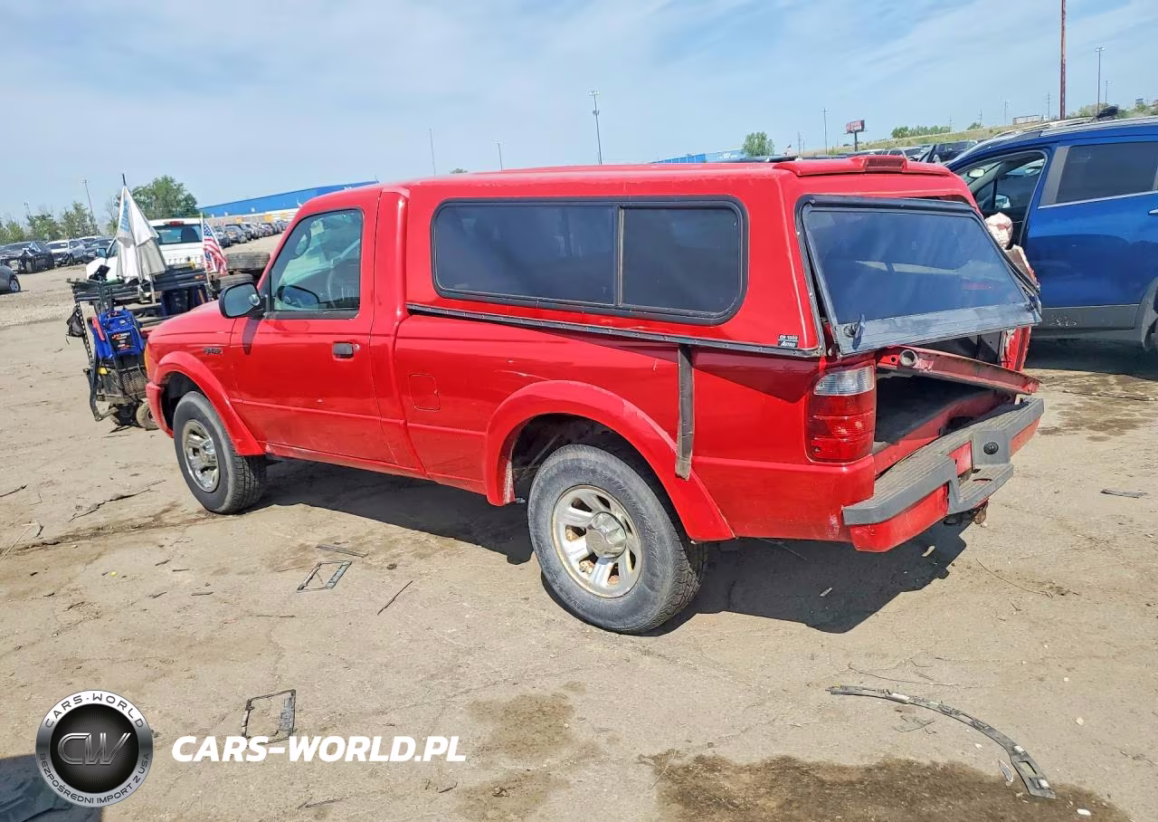 2004 Ford Ranger VIN:1FTYR10U74PA87166 - 2