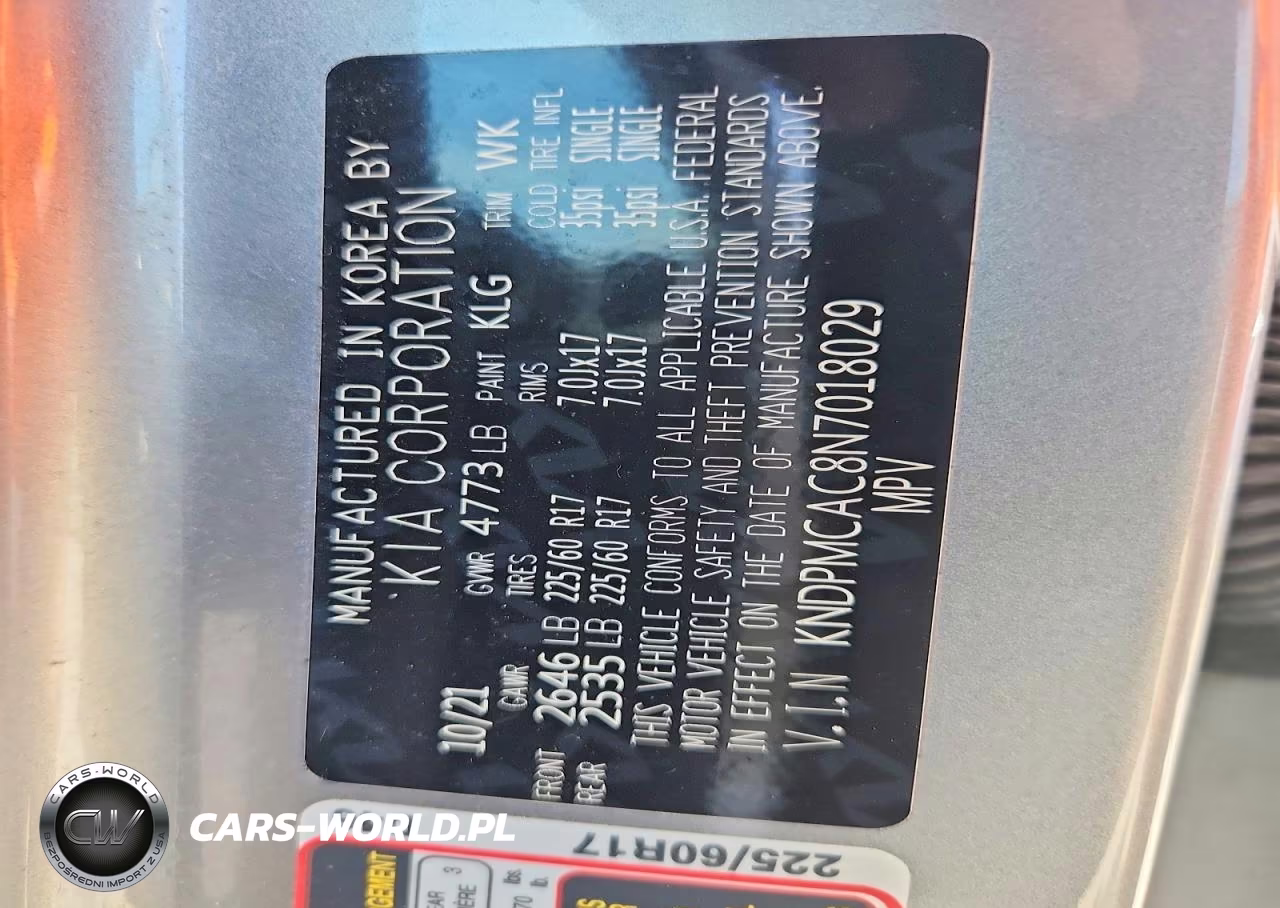 2022 Kia Sportage Lx VIN:KNDPMCAC8N7018029 - 12