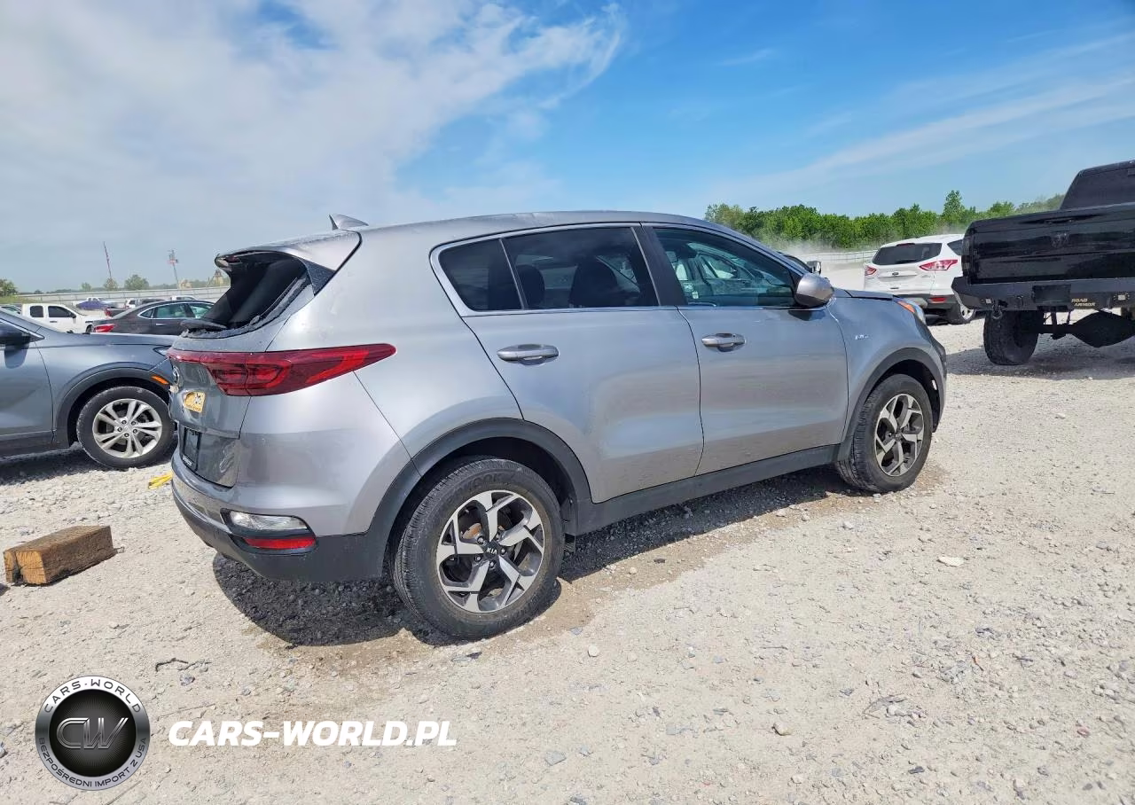 2022 Kia Sportage Lx VIN:KNDPMCAC8N7018029 - 3