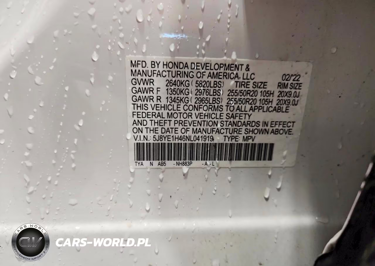 2022 Acura Mdx Technology VIN:5J8YE1H46NL041919 - 12