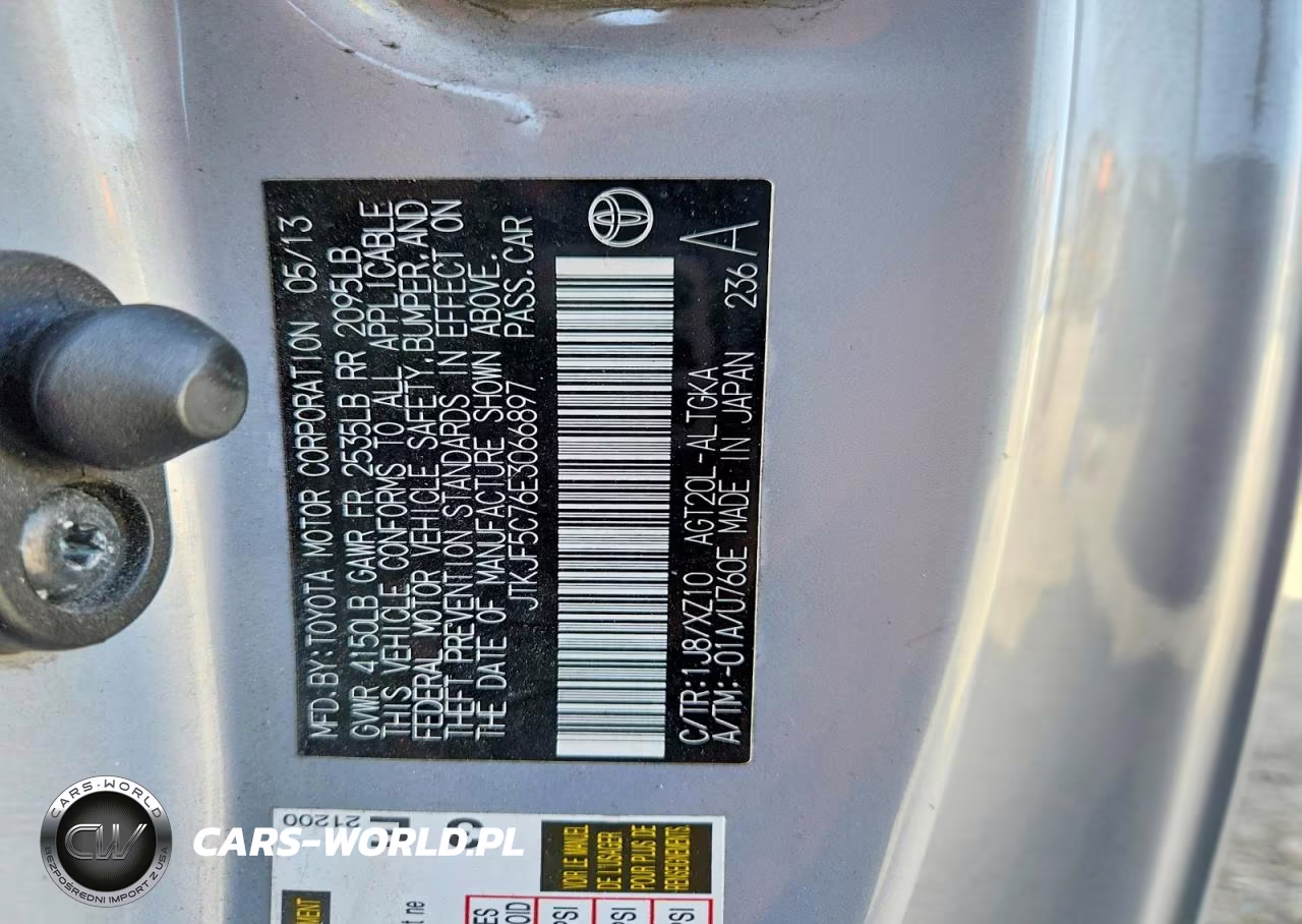 2014 Scion Tc 10 Series VIN:JTKJF5C76E3066897 - 12