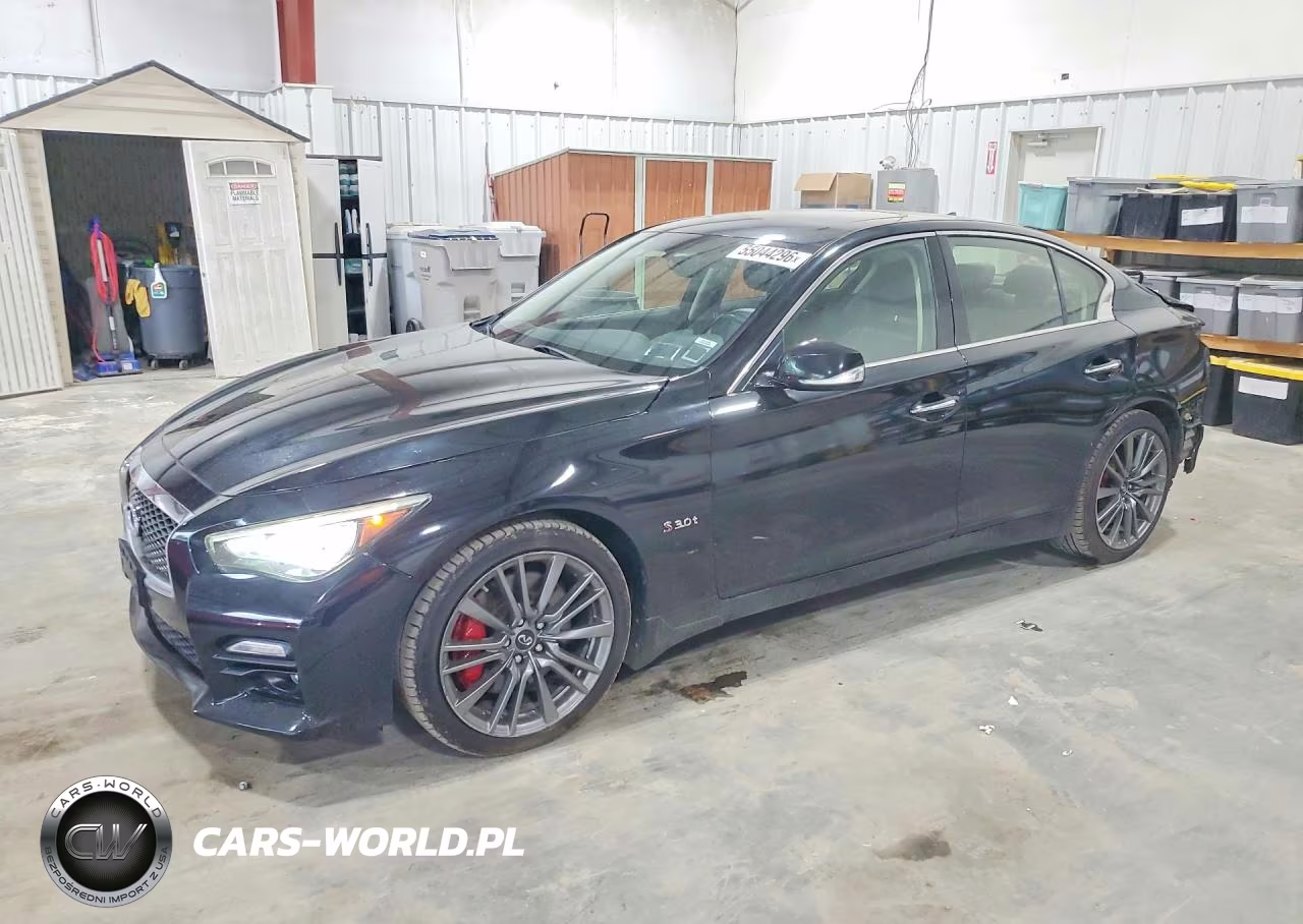 2017 Infiniti Q50 Red Sport 400