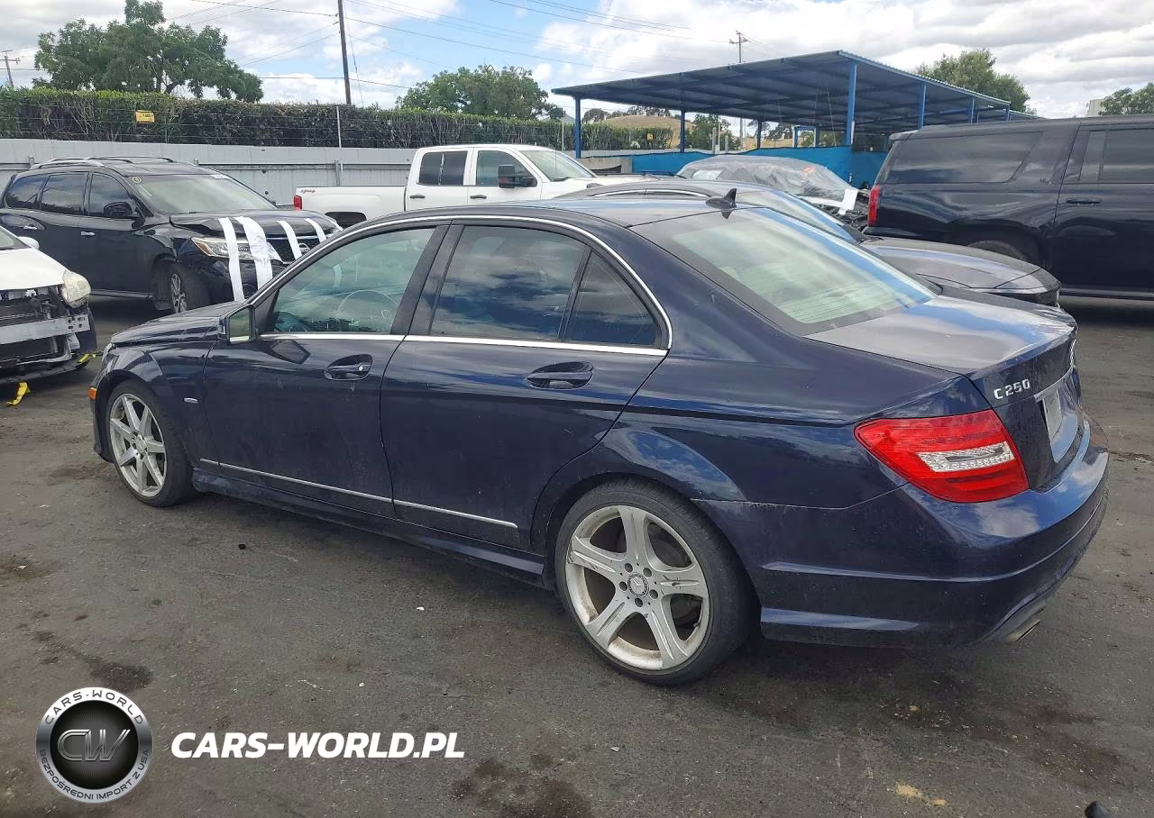 2012 Mercedes-Benz C 250 VIN:WDDGF4HBXCA629764 - 2
