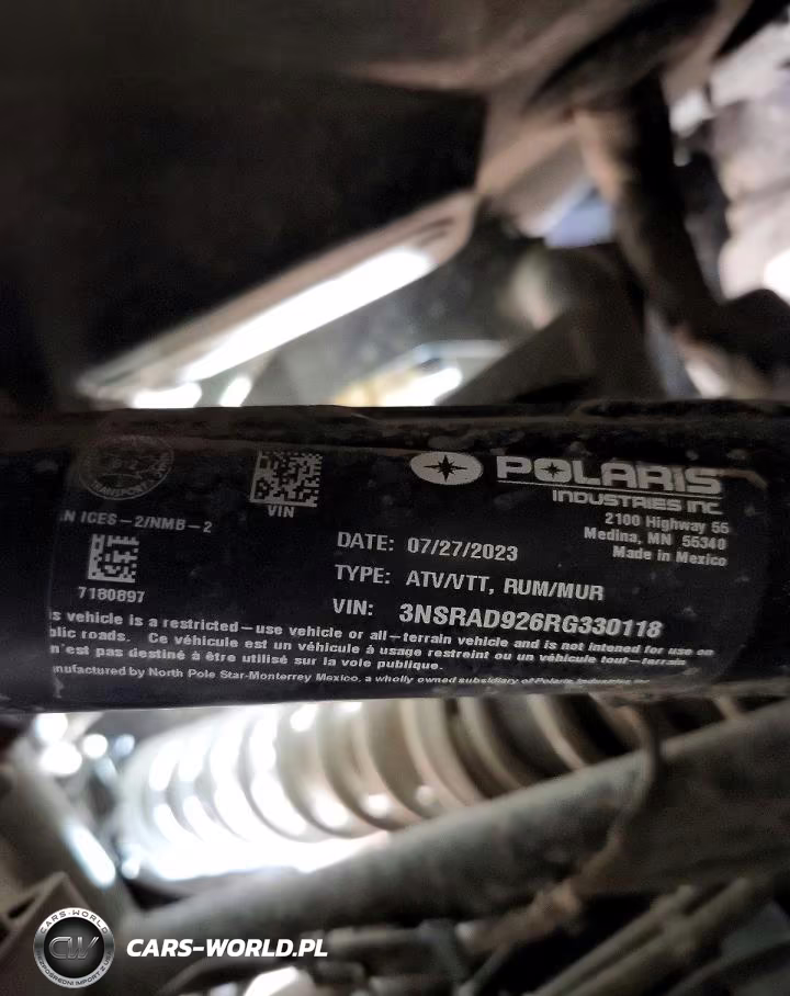 2024 Polaris Rzr Utility Vehicle VIN:3NSRAD926RG330118 - 10