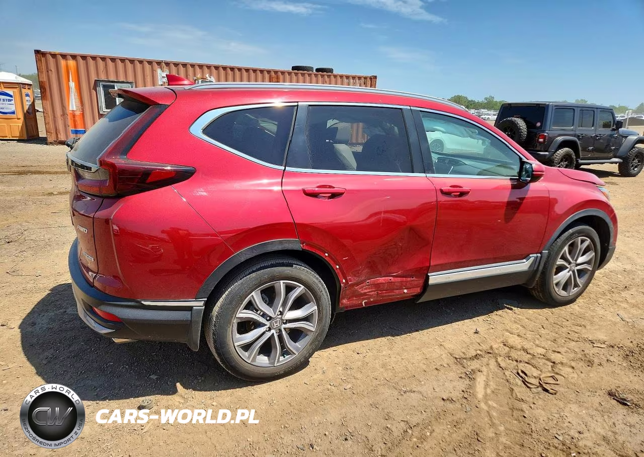 2022 Honda Cr-V Touring VIN:7FARW2H96NE051276 - 3
