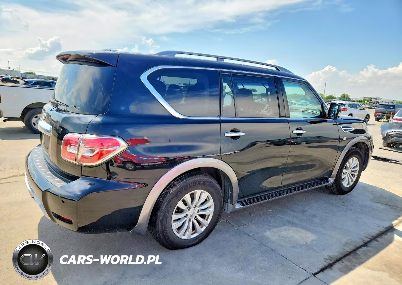 2017 Nissan Armada Sv VIN:JN8AY2ND4H9007906 - 3