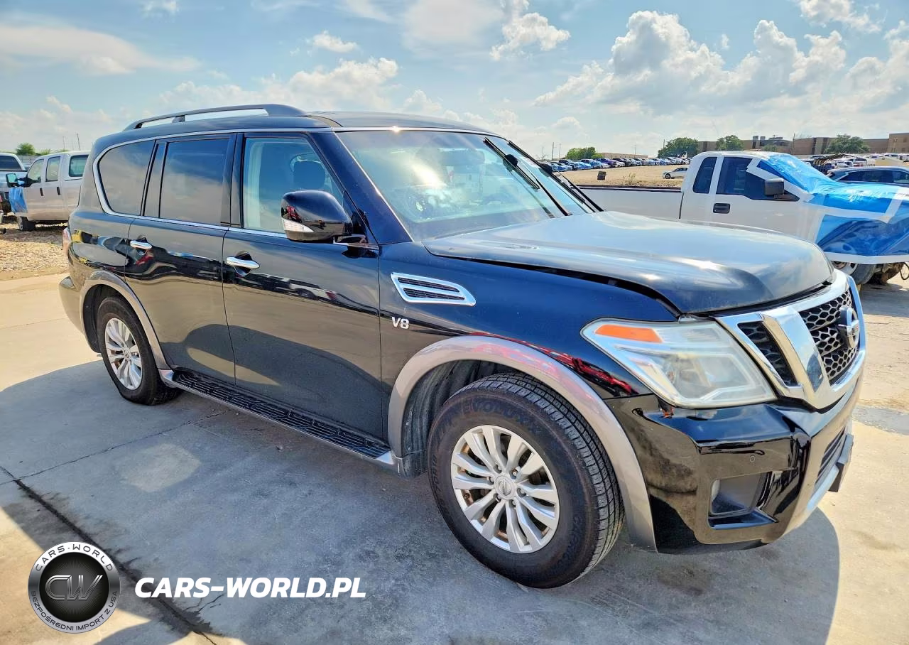 2017 Nissan Armada Sv VIN:JN8AY2ND4H9007906 - 4