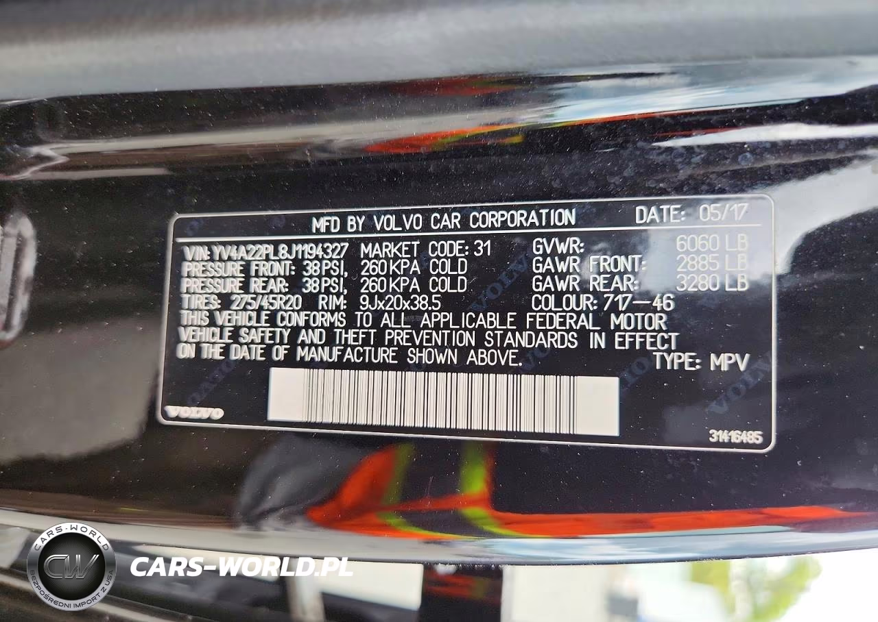 2018 Volvo Xc90 T6 VIN:YV4A22PL8J1194327 - 13
