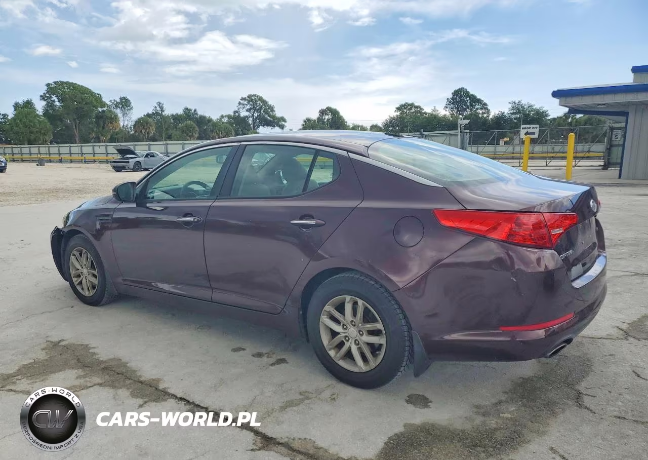 2012 Kia Optima Lx VIN:5XXGM4A73CG038010 - 2