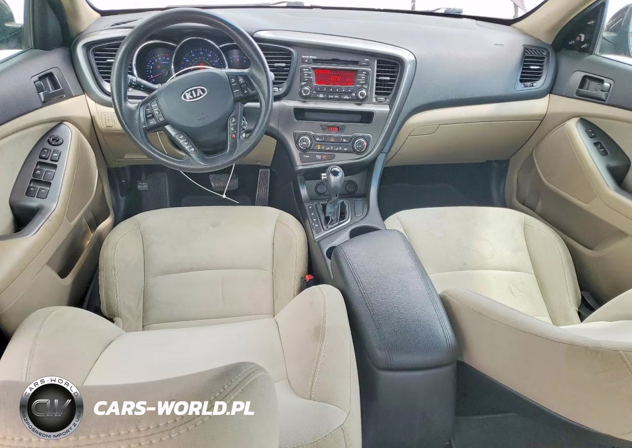 2012 Kia Optima Lx VIN:5XXGM4A73CG038010 - 8