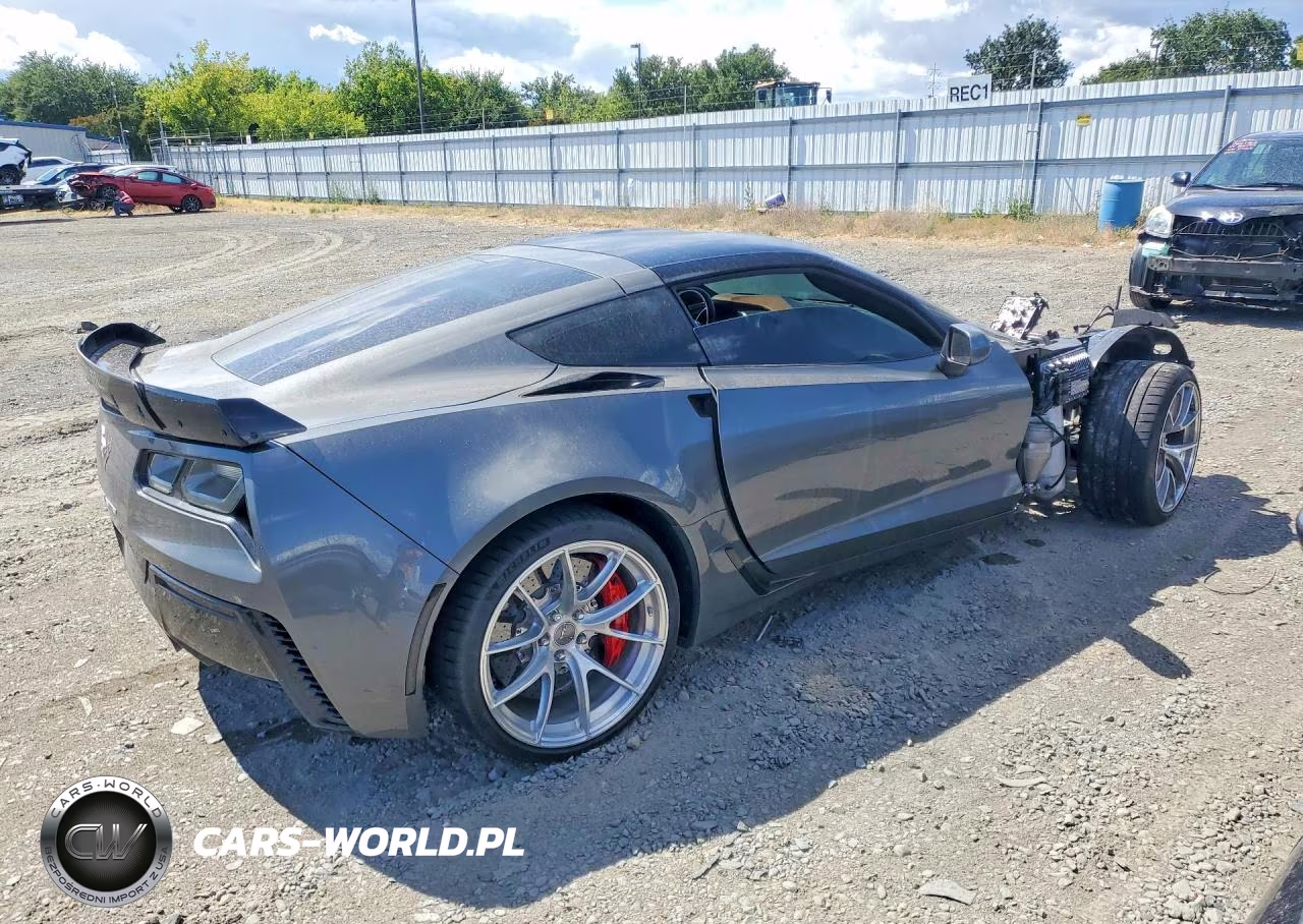 2016 Chevrolet Corvette Z06 3Lz VIN:1G1YU2D63G5610210 - 3