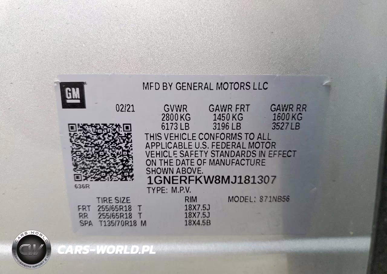 2021 Chevrolet Traverse Ls VIN:1GNERFKW8MJ181307 - 14