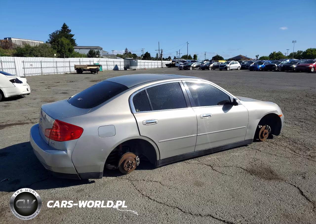 2004 Infiniti G35 Base VIN:JNKCV51EX4M101436 - 3