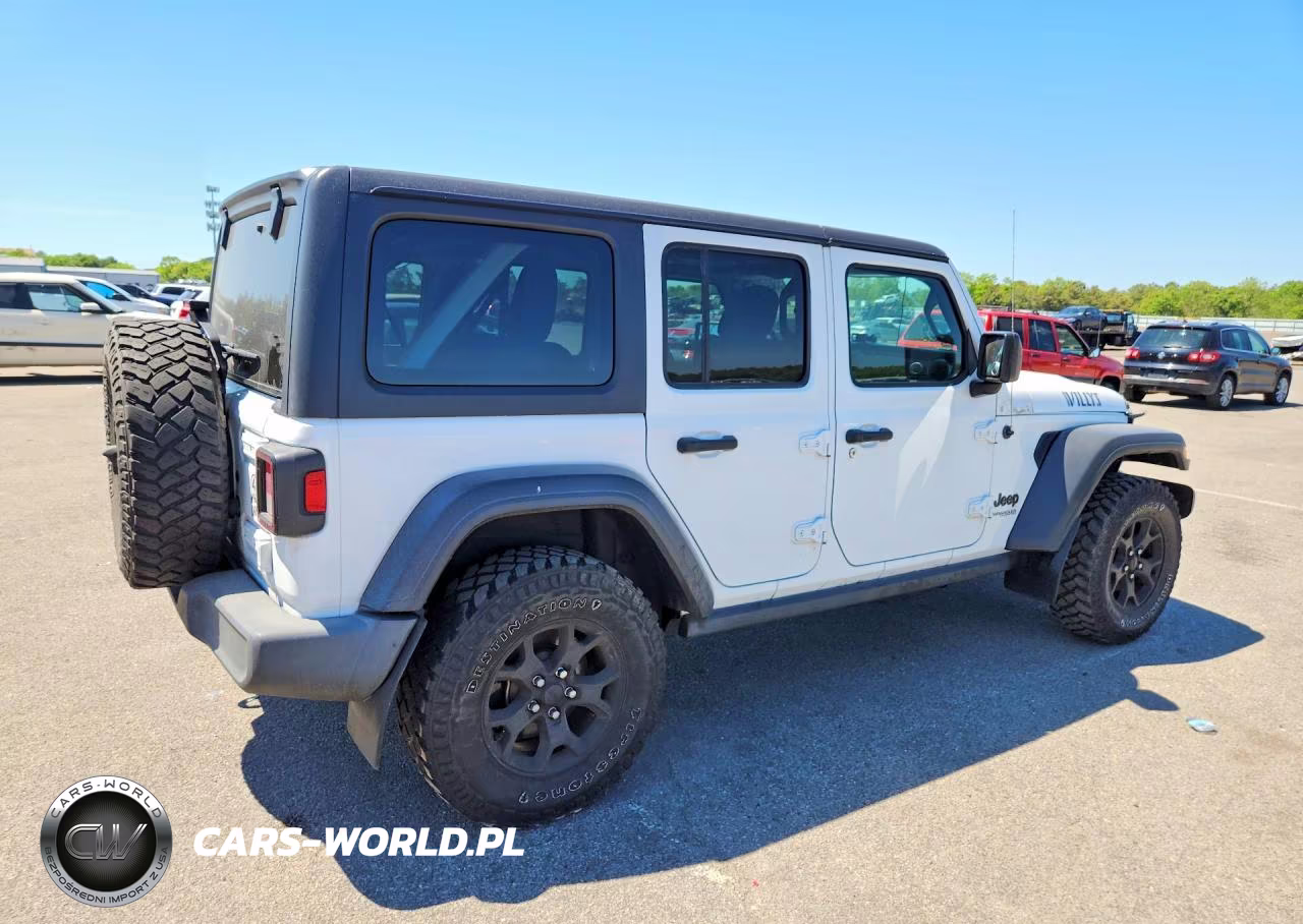 2021 Jeep Wrangler Unlimited Sport VIN:1C4HJXDGXMW593384 - 3