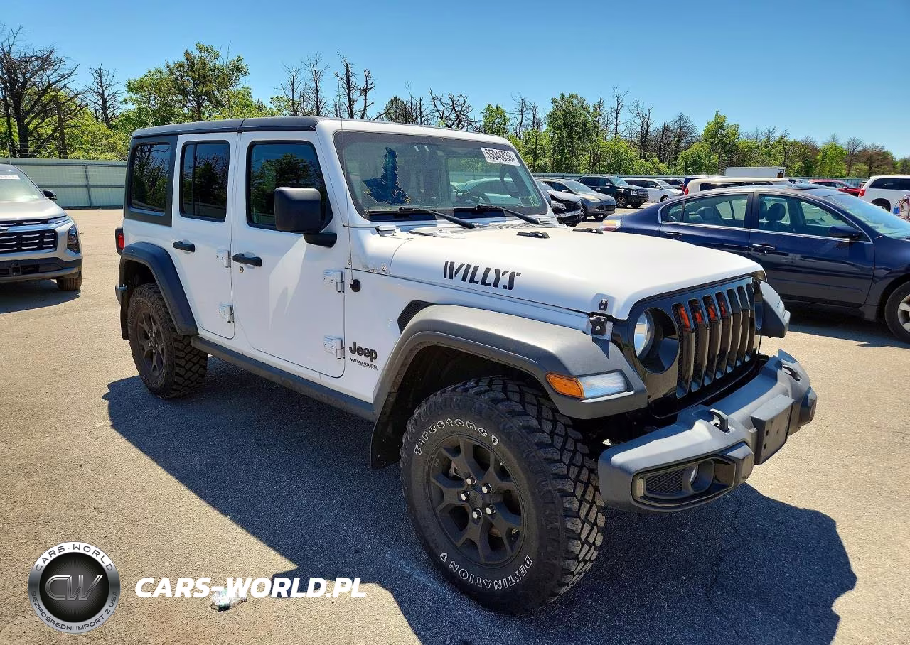 2021 Jeep Wrangler Unlimited Sport VIN:1C4HJXDGXMW593384 - 4