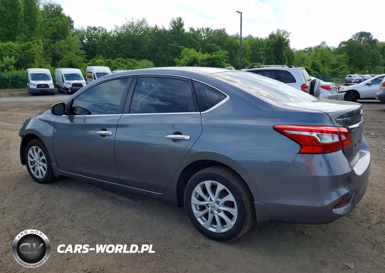 2018 Nissan Sentra Sv VIN:3N1AB7AP9JL629816 - 2