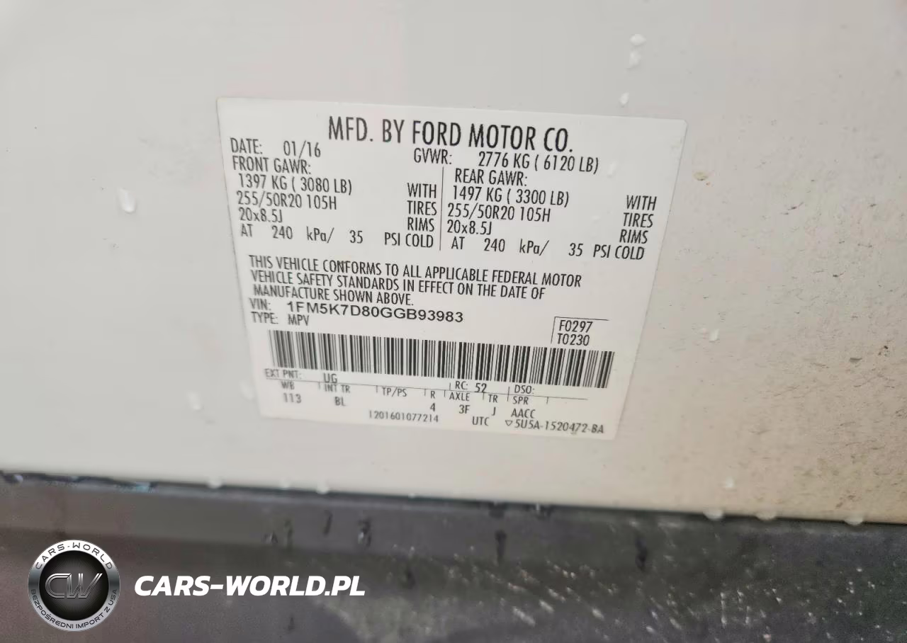 2016 Ford Explorer Xlt VIN:1FM5K7D80GGB93983 - 14