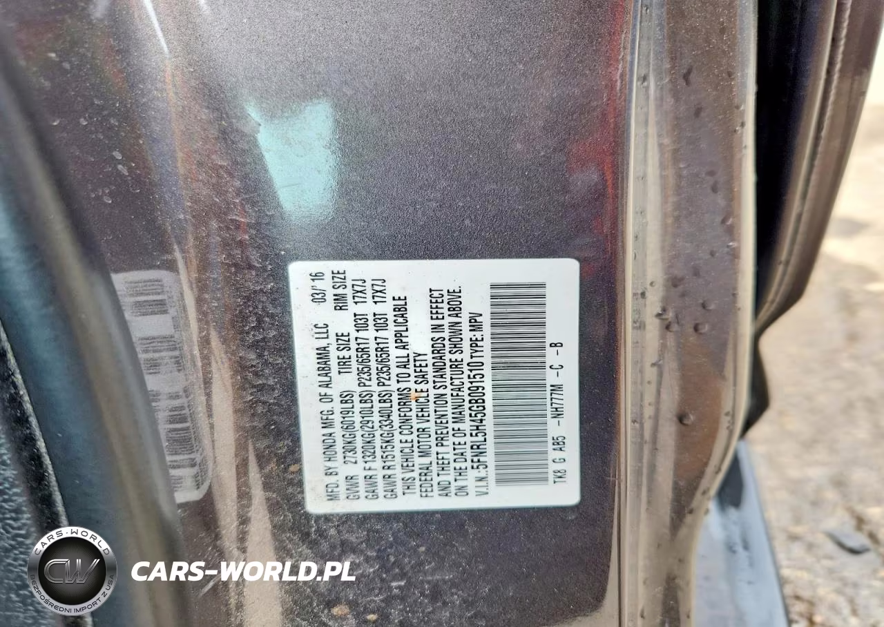 2016 Honda Odyssey Ex VIN:5FNRL5H45GB091510 - 13