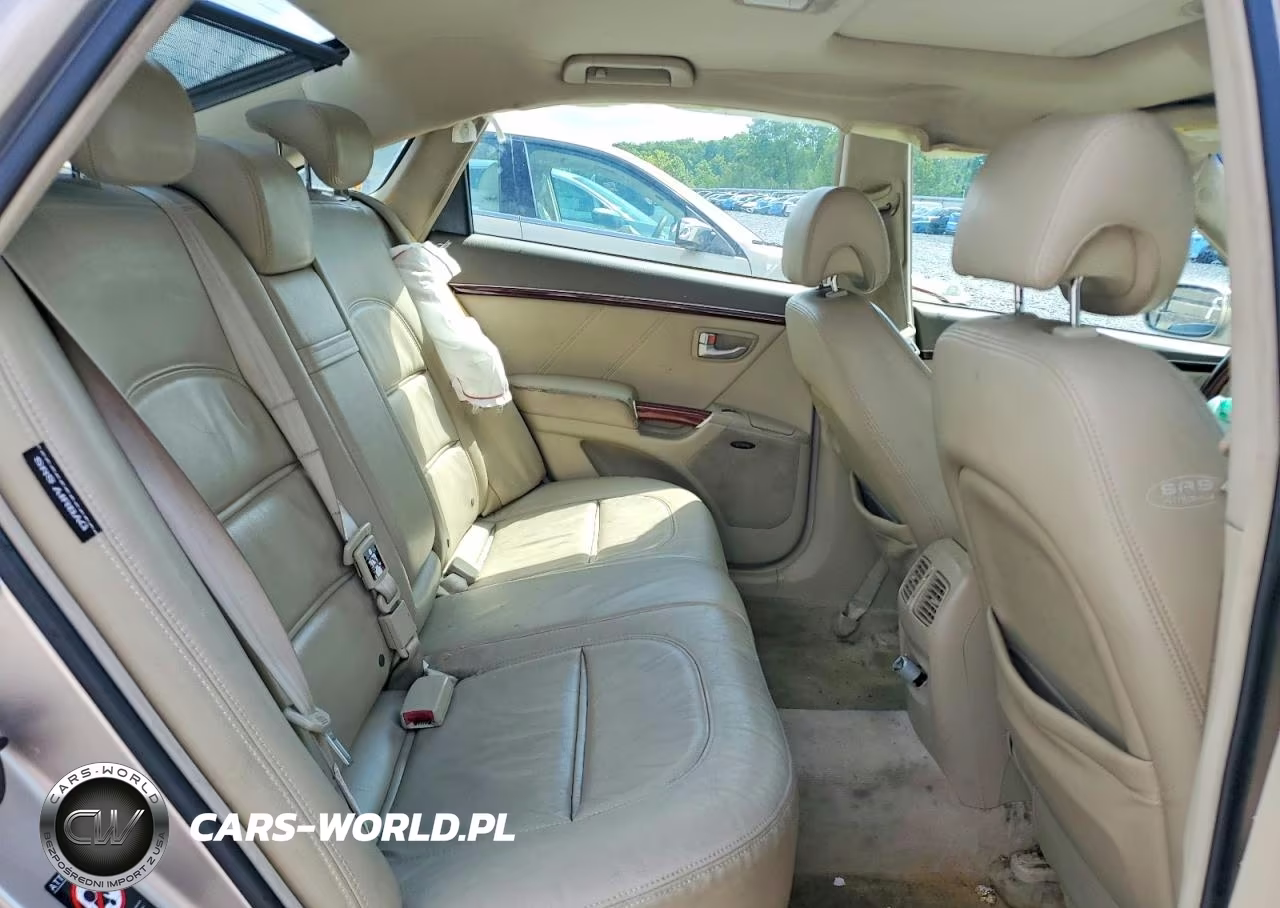 2007 Hyundai Azera Se VIN:KMHFC46F87A139104 - 10