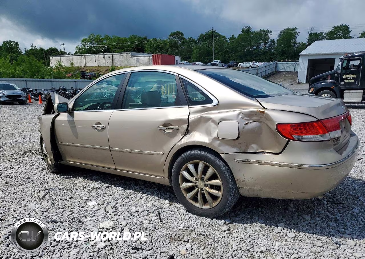 2007 Hyundai Azera Se VIN:KMHFC46F87A139104 - 2