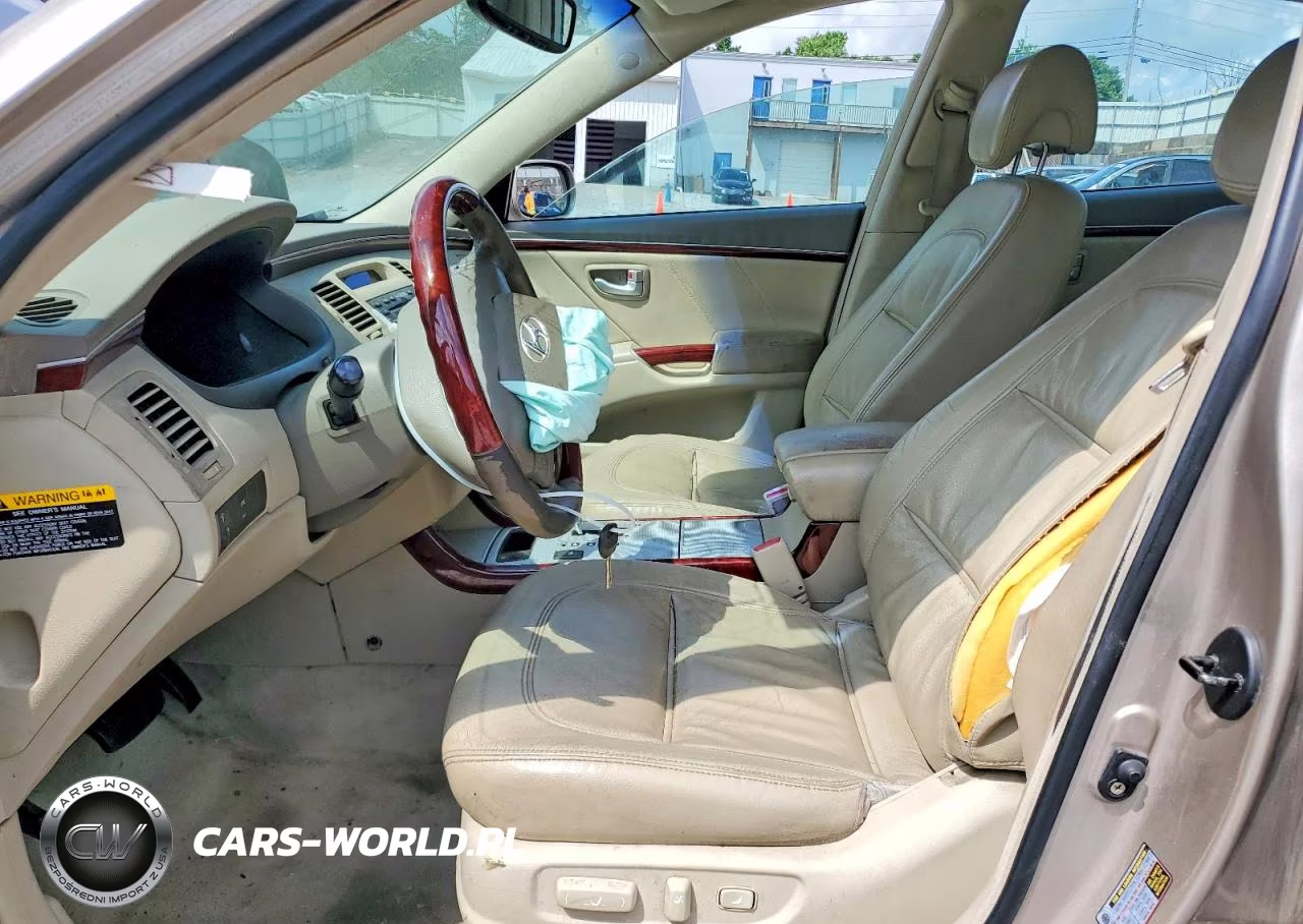 2007 Hyundai Azera Se VIN:KMHFC46F87A139104 - 7