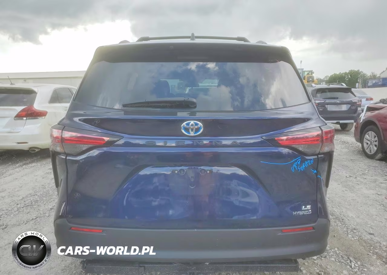 2022 Toyota Sienna Le VIN:5TDKRKEC0NS125906 - 6