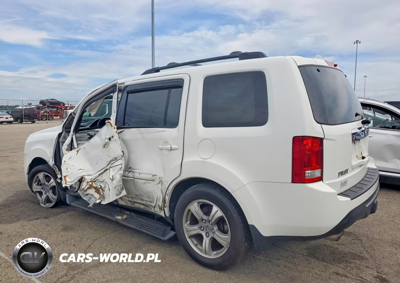 2014 Honda Pilot Exl VIN:5FNYF4H64EB039989 - 2