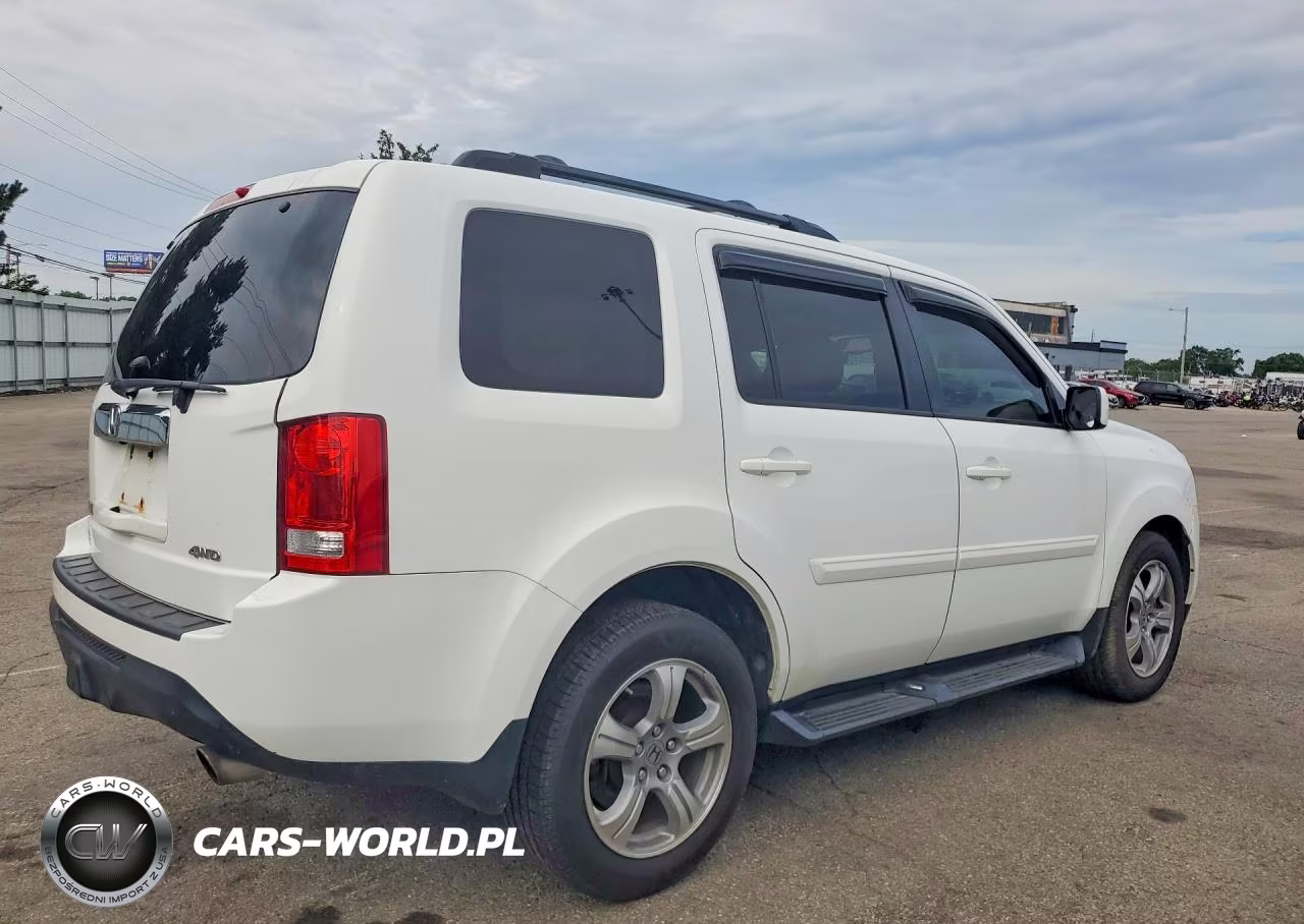 2014 Honda Pilot Exl VIN:5FNYF4H64EB039989 - 3