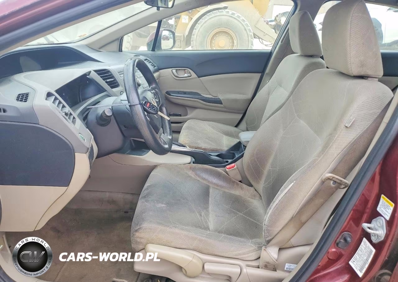 2012 Honda Civic Lx VIN:JHMFB2F5XCS006026 - 7