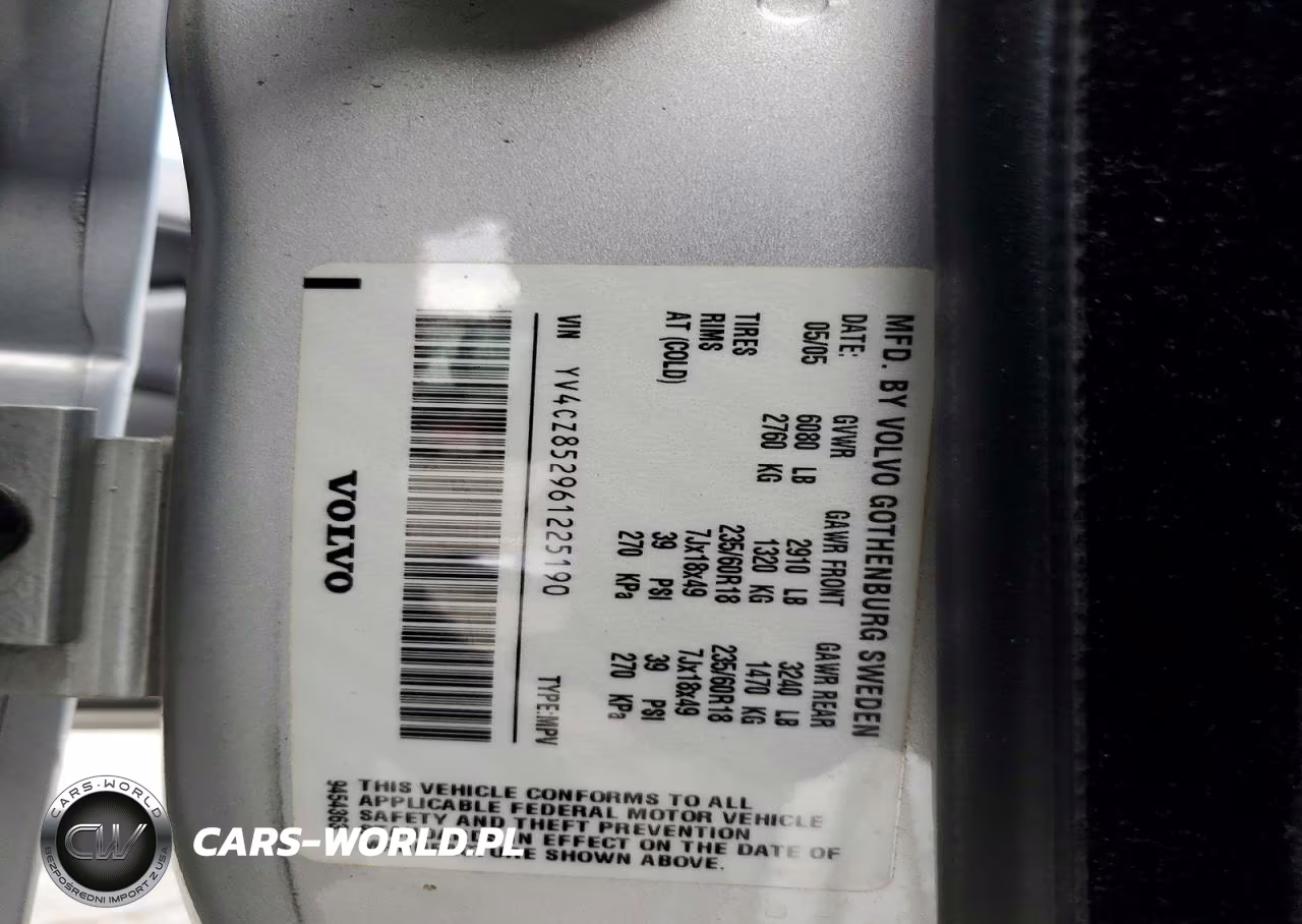 2006 Volvo Xc90 V8 VIN:YV4CZ852961225190 - 13