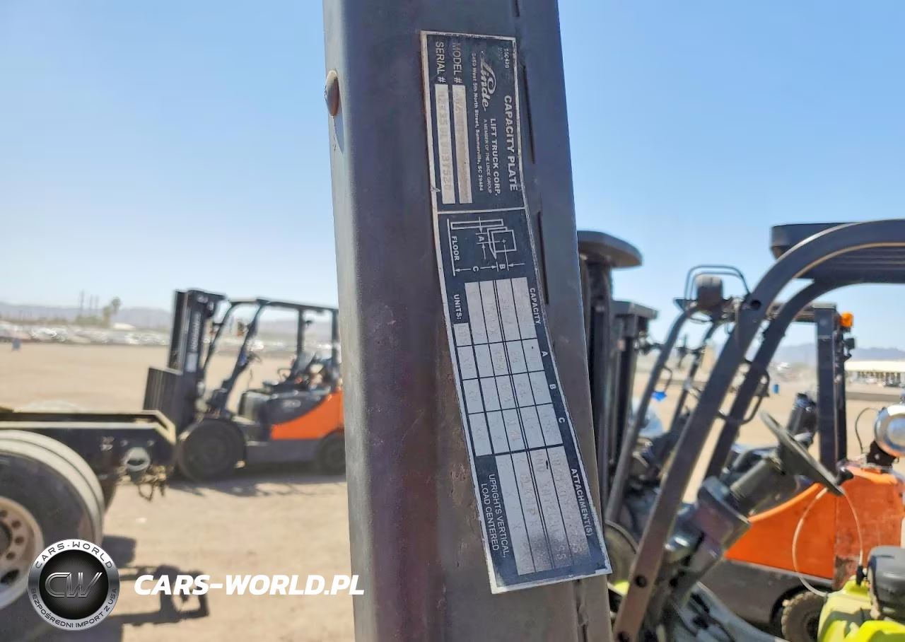 2001 Linde Forklift VIN:H2X350L0037520 - 10