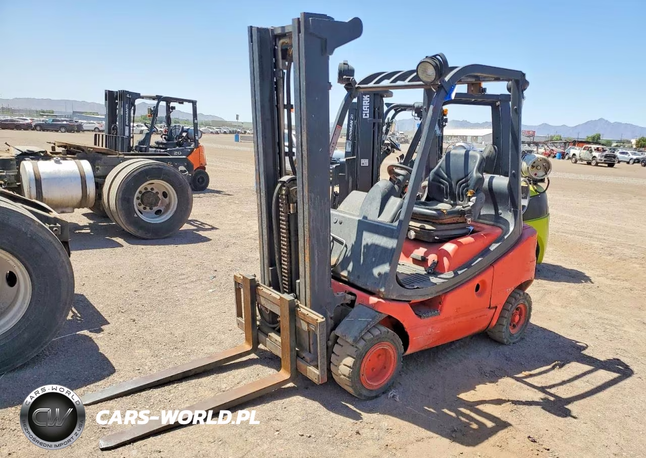2001 Linde Forklift VIN:H2X350L0037520 - 2