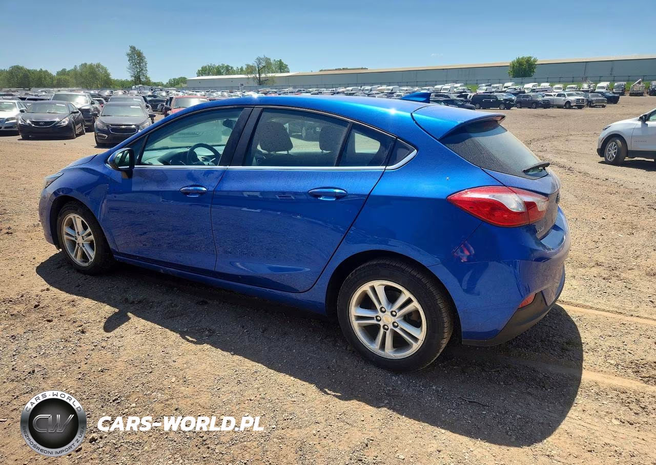 2017 Chevrolet Cruze Lt VIN:3G1BE6SM3HS516539 - 2
