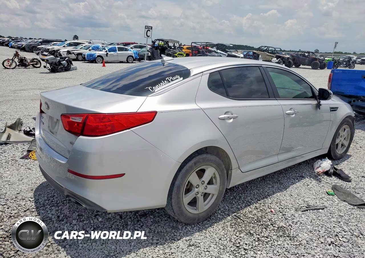 2015 Kia Optima Lx VIN:5XXGM4A7XFG405196 - 3