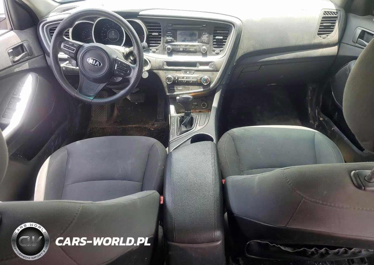 2015 Kia Optima Lx VIN:5XXGM4A7XFG405196 - 8