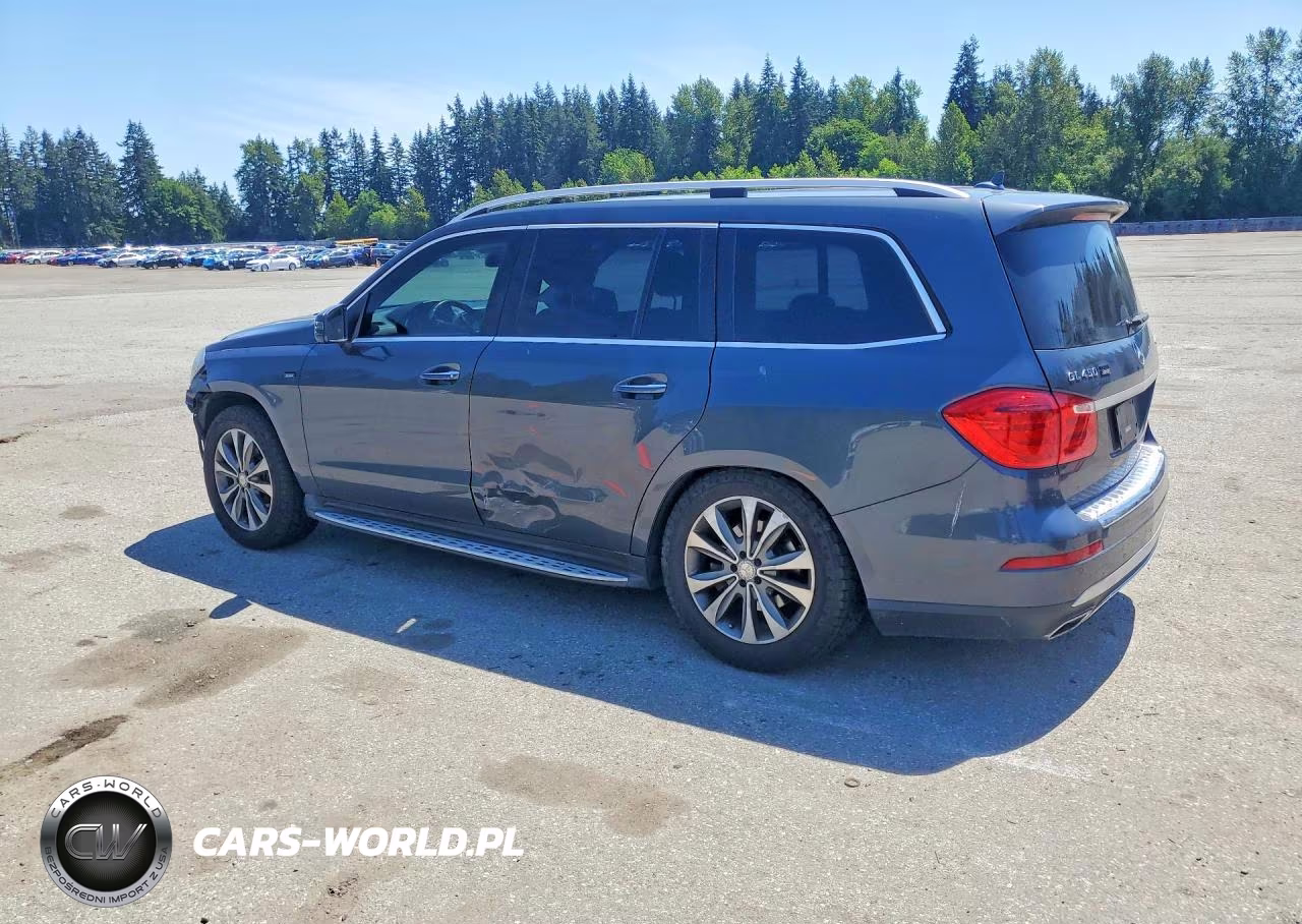2016 Mercedes-Benz Gl 450 VIN:4JGDF6EE0GA644590 - 2