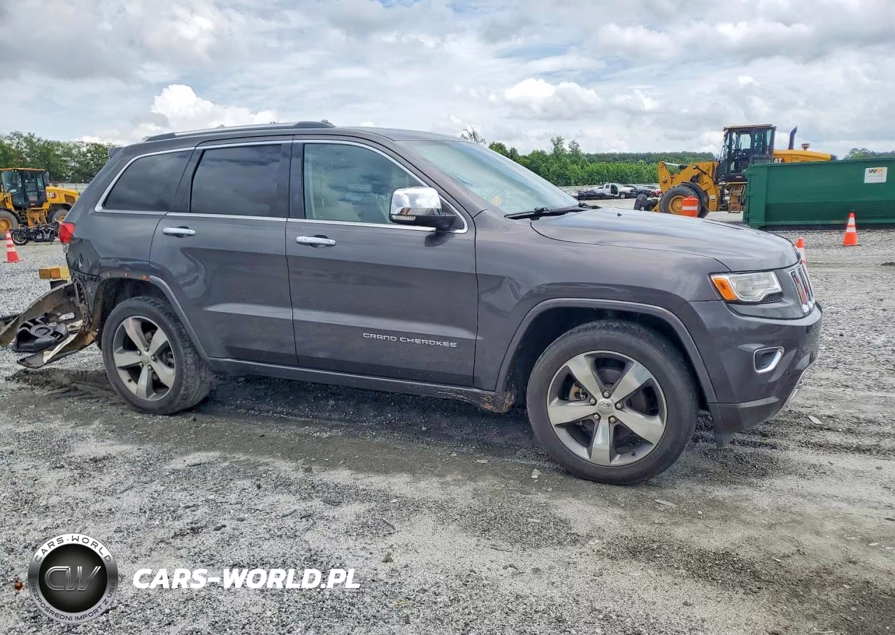 2015 Jeep Grand Cherokee Overland VIN:1C4RJECG4FC872179 - 4