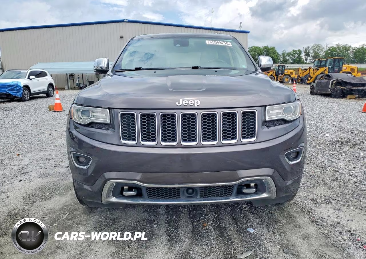 2015 Jeep Grand Cherokee Overland VIN:1C4RJECG4FC872179 - 5