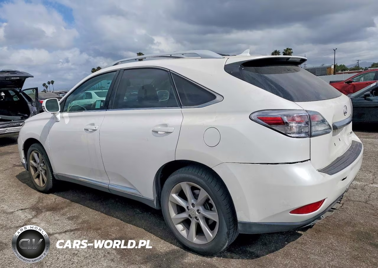 2012 Lexus Rx 350 VIN:2T2ZK1BA8CC074656 - 2