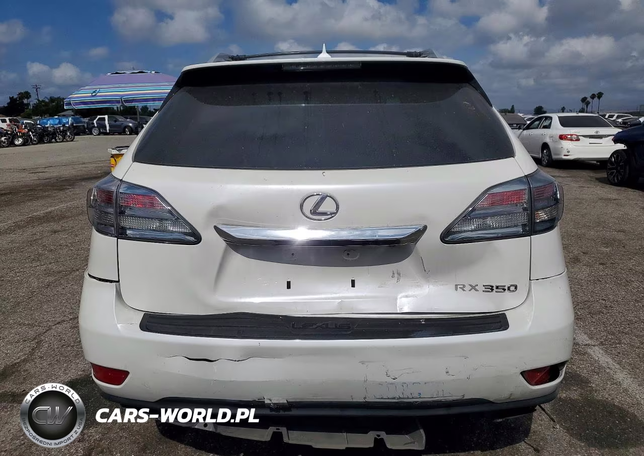 2012 Lexus Rx 350 VIN:2T2ZK1BA8CC074656 - 6