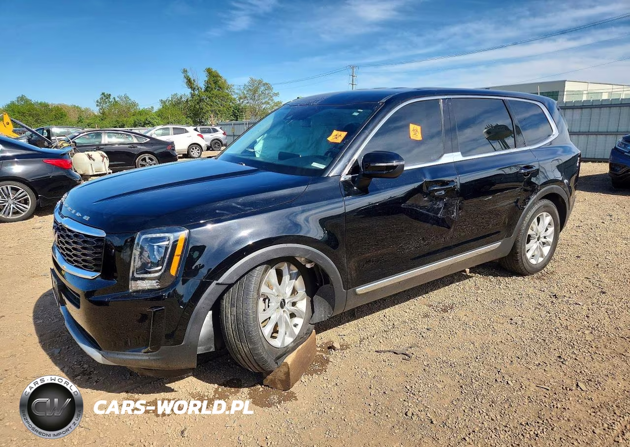 2022 Kia Telluride Lx VIN:5XYP2DHCXNG309930 - 1