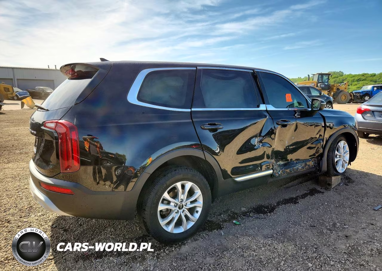 2022 Kia Telluride Lx VIN:5XYP2DHCXNG309930 - 3