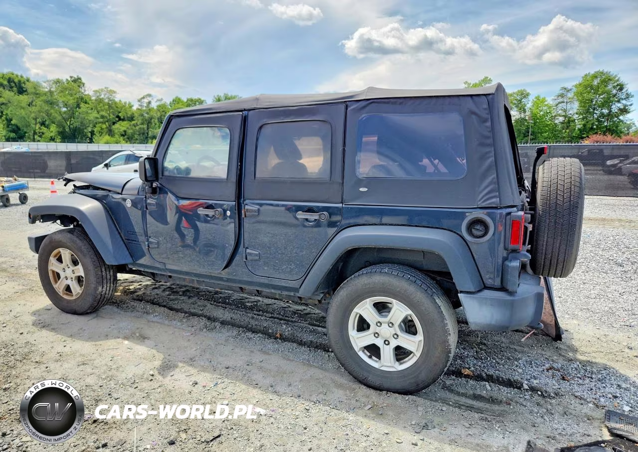 2016 Jeep Wrangler Unlimited Sport VIN:1C4BJWDG8GL231706 - 2