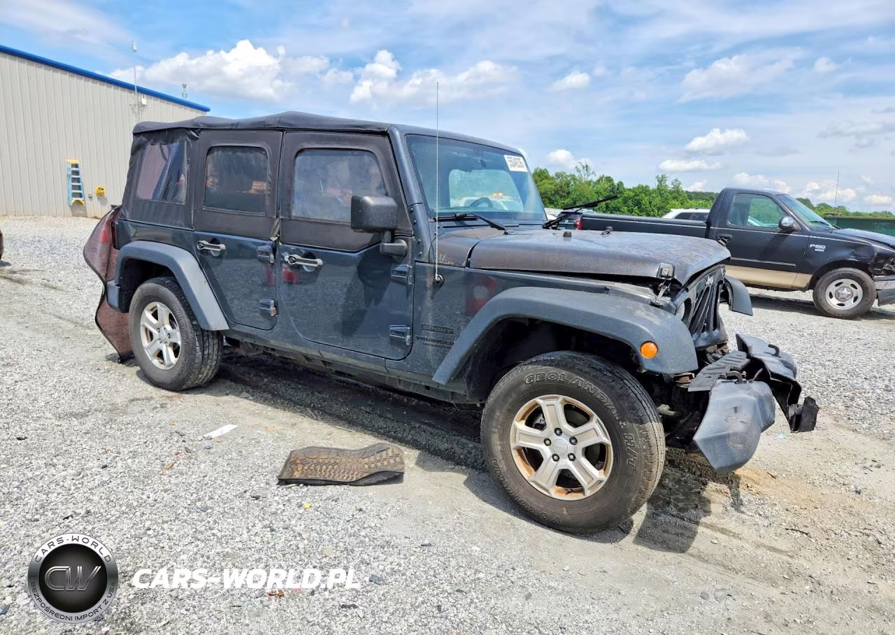 2016 Jeep Wrangler Unlimited Sport VIN:1C4BJWDG8GL231706 - 4