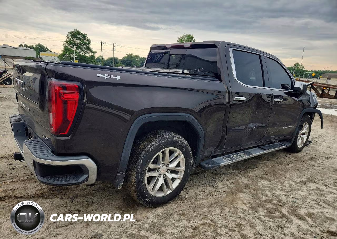 2019 GMC Sierra K1500 Slt VIN:3GTU9DED7KG102095 - 3