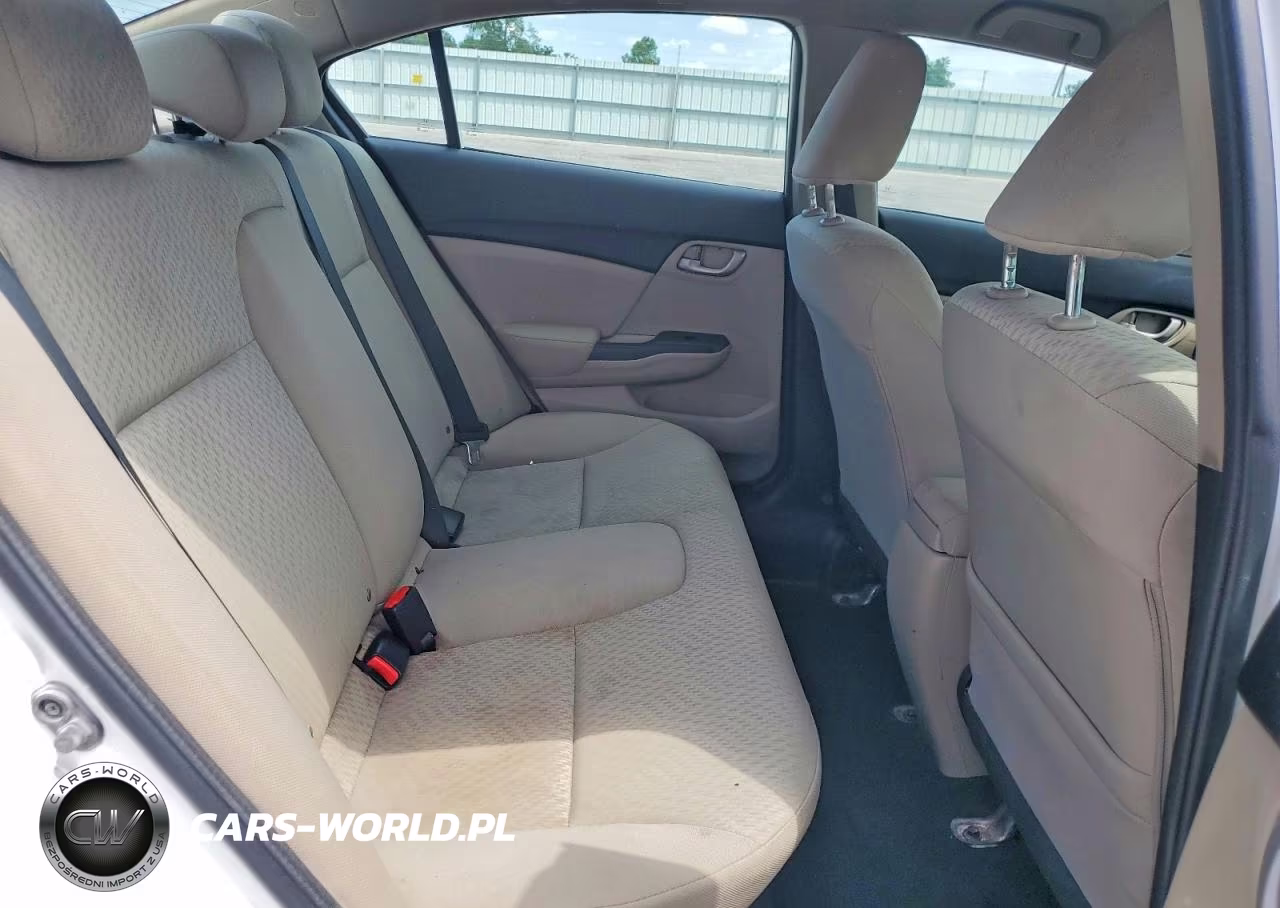 2015 Honda Civic Lx VIN:19XFB2F59FE029726 - 10