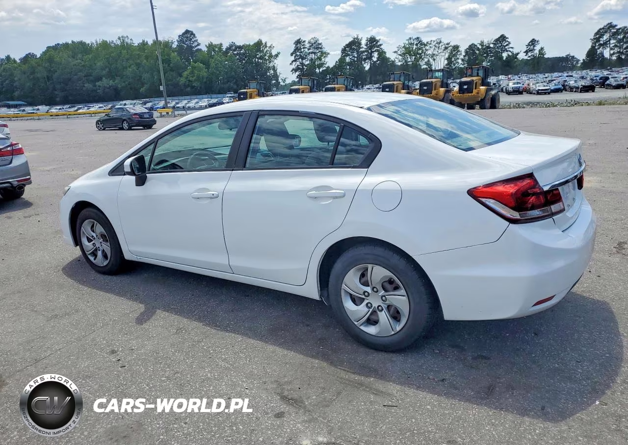 2015 Honda Civic Lx VIN:19XFB2F59FE029726 - 2