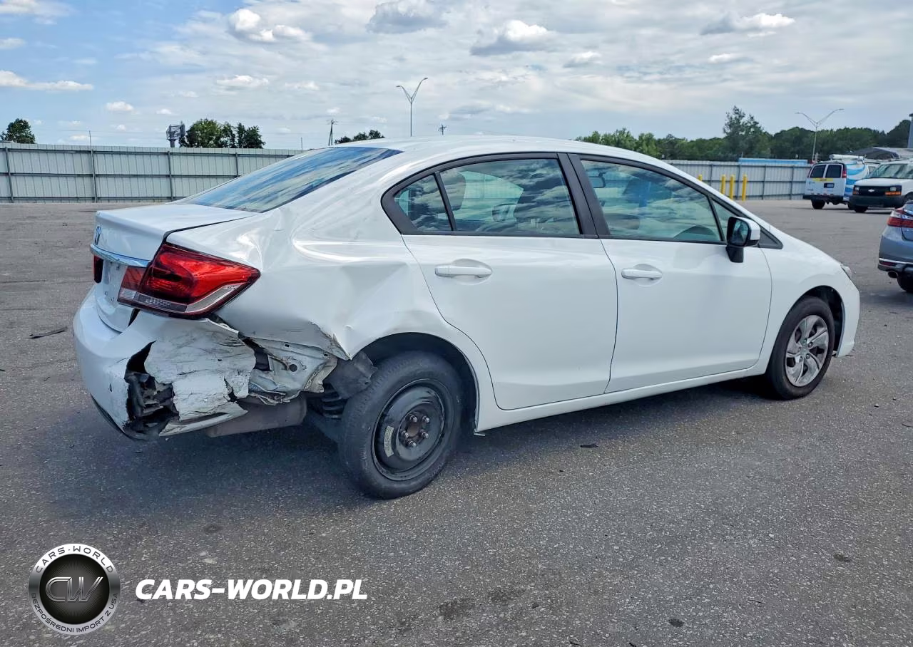 2015 Honda Civic Lx VIN:19XFB2F59FE029726 - 3