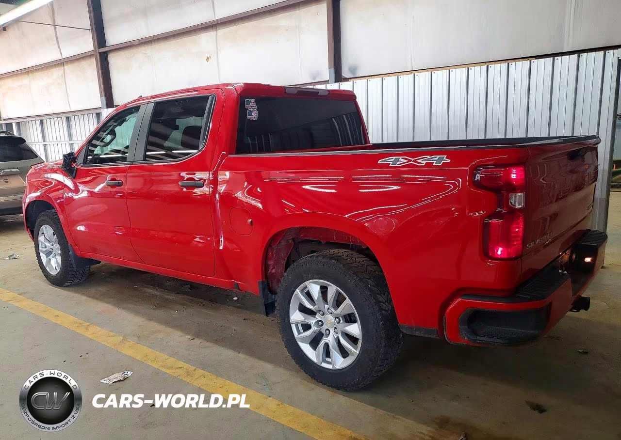 2022 Chevrolet Silverado K1500 Custom VIN:1GCPDBEK9NZ593496 - 2