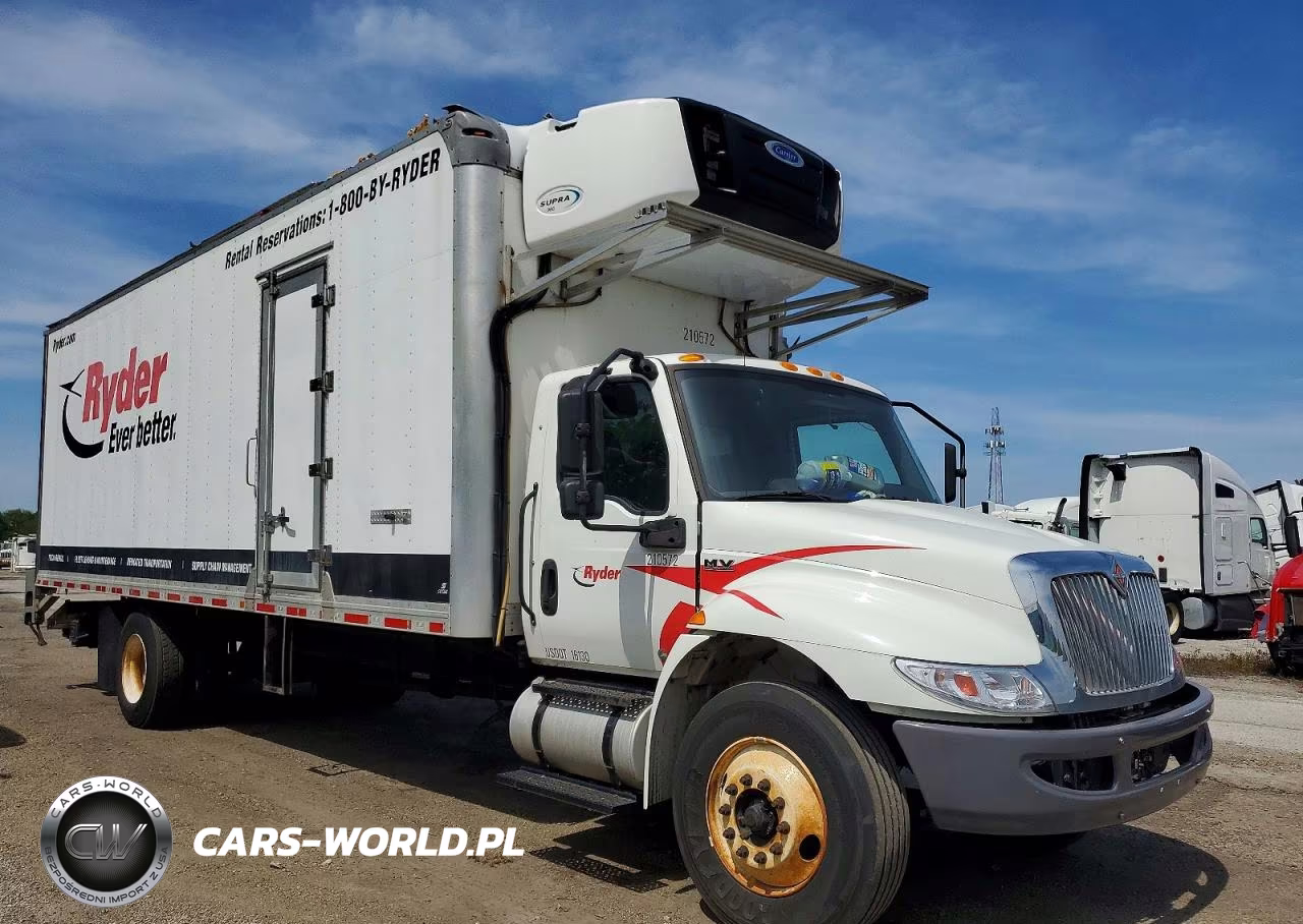 2019 International Mv607 Refrigerated Box Truck – zdjęcie 1 z 10
